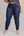 Calça Jeans Feminina Plus Size Na Cor Jeans Escuro